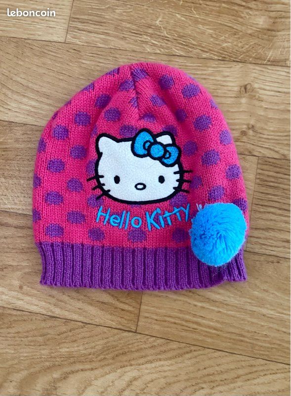 Bonnet Hello Kitty 2-3 ans (52 cm) (image 1)