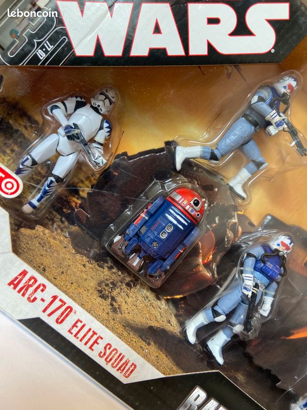 STAR WARS - Hasbro - ARC-170 ELITE SQAD BATTLE PACK 30TH ANNIV (image 4)