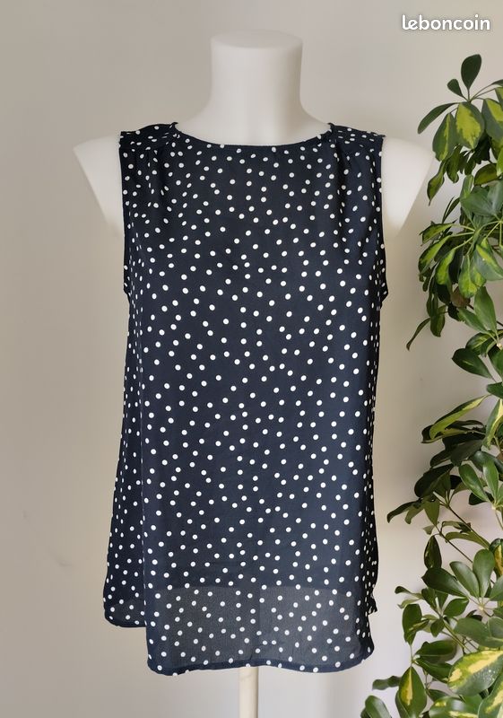 Blouse Débardeur HOSS Taille 38 - Multicouleur - Coton - Occasion Très Bon État