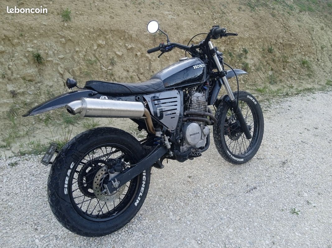 Honda NX650 Dominator scrambler permis A2 (image 1)