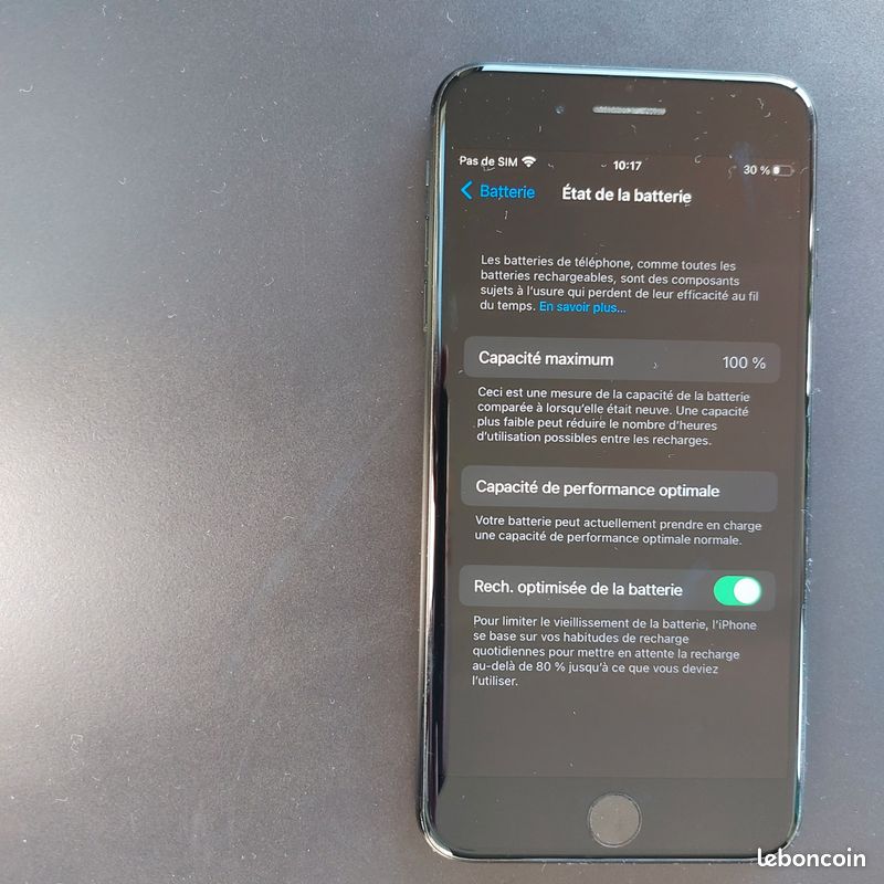 Iphone 7 Plus | 256go | Chargeur | Batterie neuve (image 2)