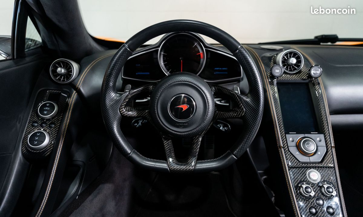 MCLAREN MP4-12C Spider V8 3.8 625 - FRANCAISE / Lift / Echapp. Sport / Carbone / Cuir étendu / Meridian / 1535EMOIS (image 19)