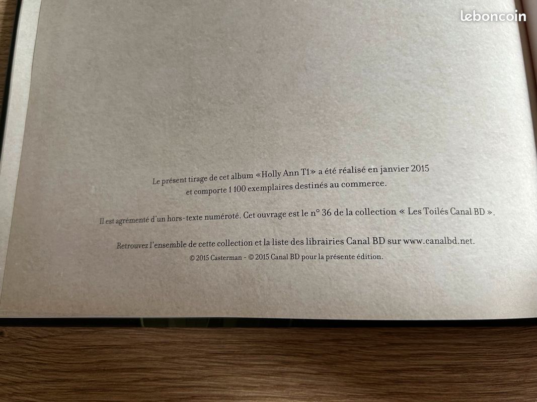 Holly Ann -1- La Chèvre sans cornes - Tirage limité sans ex-libris (image 10)