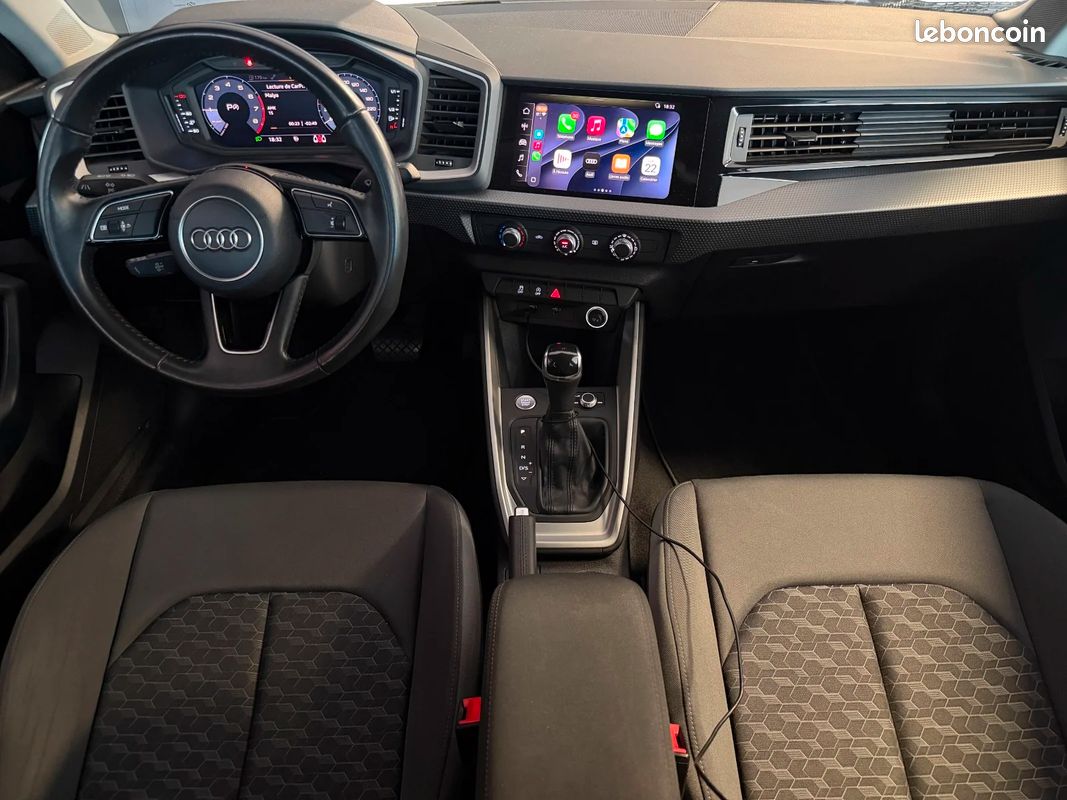 AUDI A1 SPORTBACK 25 TFSI 95 ch S tronic 7 Advanced / CARPLAY / SUIVI D'ENTRETIEN (image 9)