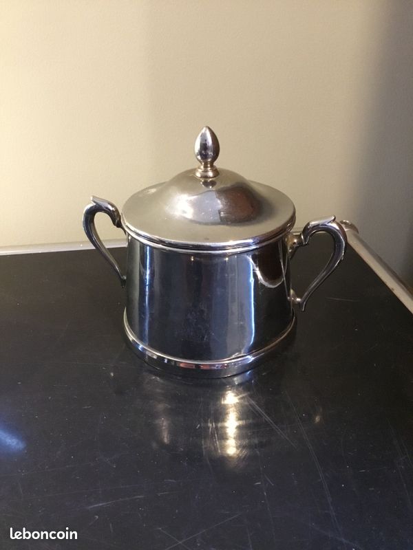 Sucrière pot à lait inox (image 3)