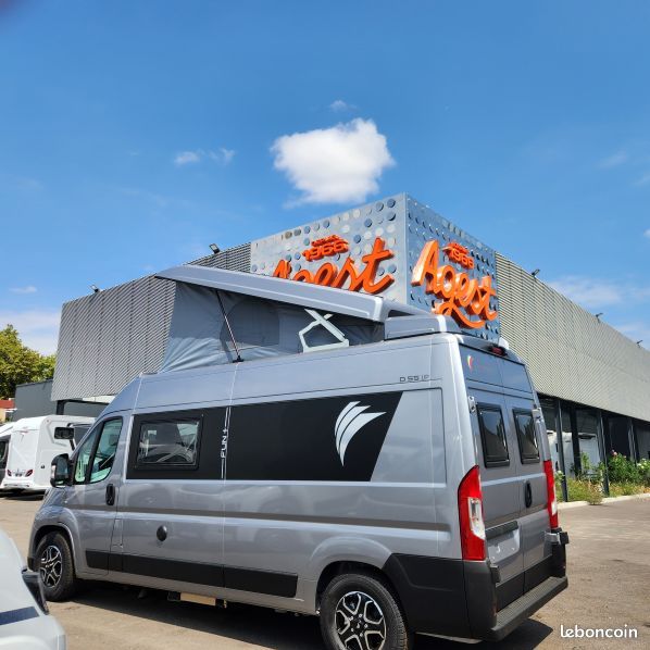DREAMER D55 UP FUN + Fourgon 6m à Toit relevable sur Peugeot 2.2L 140 BVA (image 4)