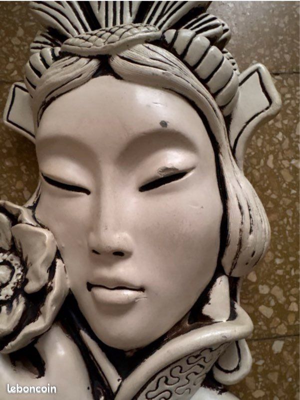 Lot de 2 statues chinoises (image 3)