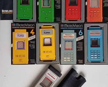 Jeu Bataille Navale Cassette MICROVISION MB 1981 - Très Bon État, Collector
