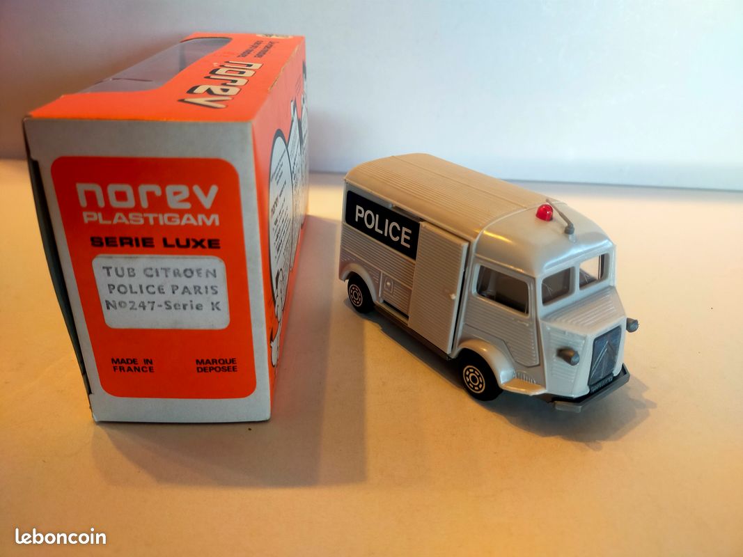 NOREV ANCIEN CITROEN Hy Tub Police Paris N°247 + Boite EUR 10,50