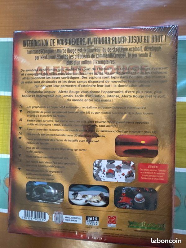 Jeu PC Command & Conquer: Alerte Rouge 3 – Version Française – Neuf Sous Blister