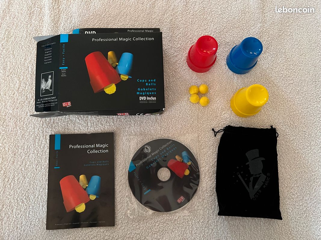 Gobelets Aluminium (livrés Avec 4 Muscades) - Tour De Magie