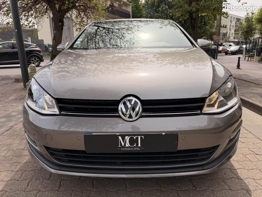VOLKSWAGEN GOLF 1.6 16V TDI CR FAP BlueMotion - 105 - BV DSG 7 VII BERLINE Confortline PHASE 1 (image 8)