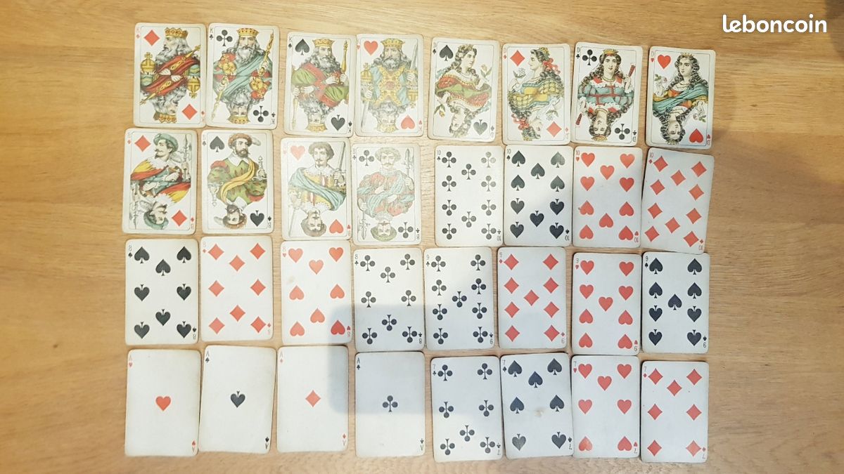 Jeu ancien jacquet - Collection