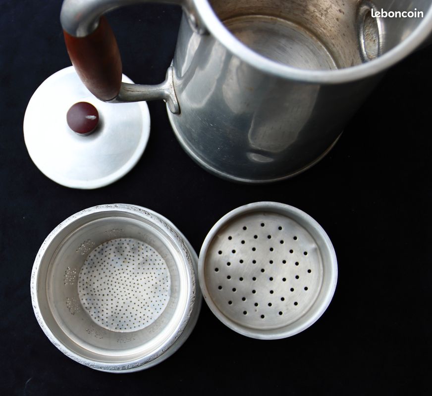 Ancienne cafetière en alu (image 2)