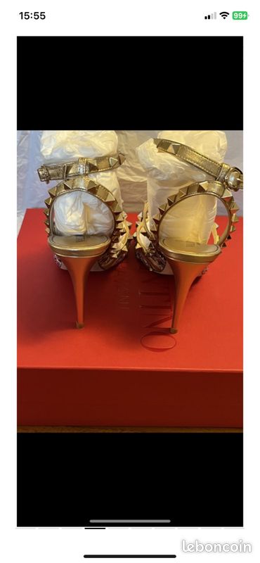 Escarpins Rockstud en tweed/ VALENTINO GARAVANI (image 4)