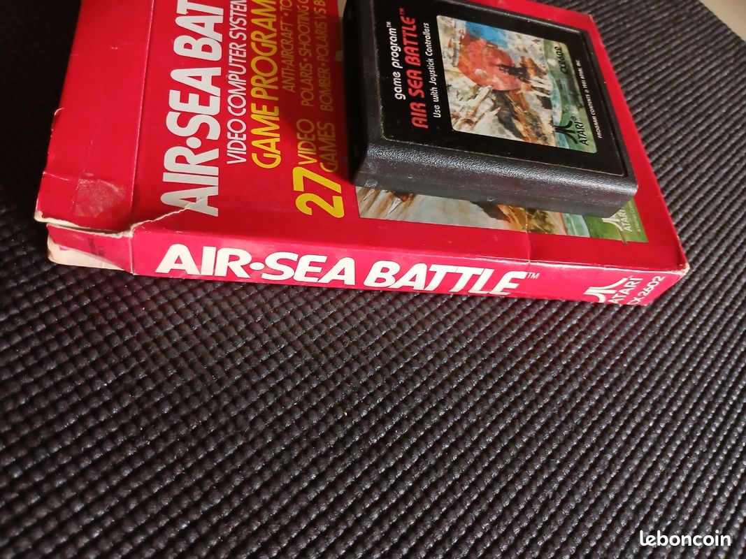Jeu Atari 2600 Air-Sea Battle - Cartouche D'occasion En Bon État - Fonctionnel