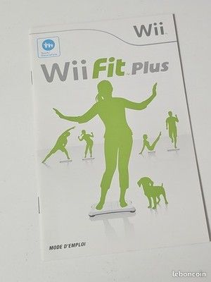 Notice originale Wii Fit Plus Nintendo mode d'emploi seul manuel jeu console Wii (image 1)