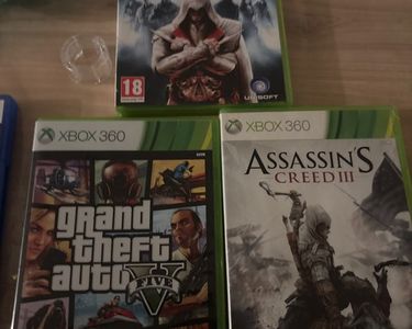 Lot De 3 Jeux Xbox 360 - Assassin's Creed (et Autres) - Bon état - Complets - Version PAL FR