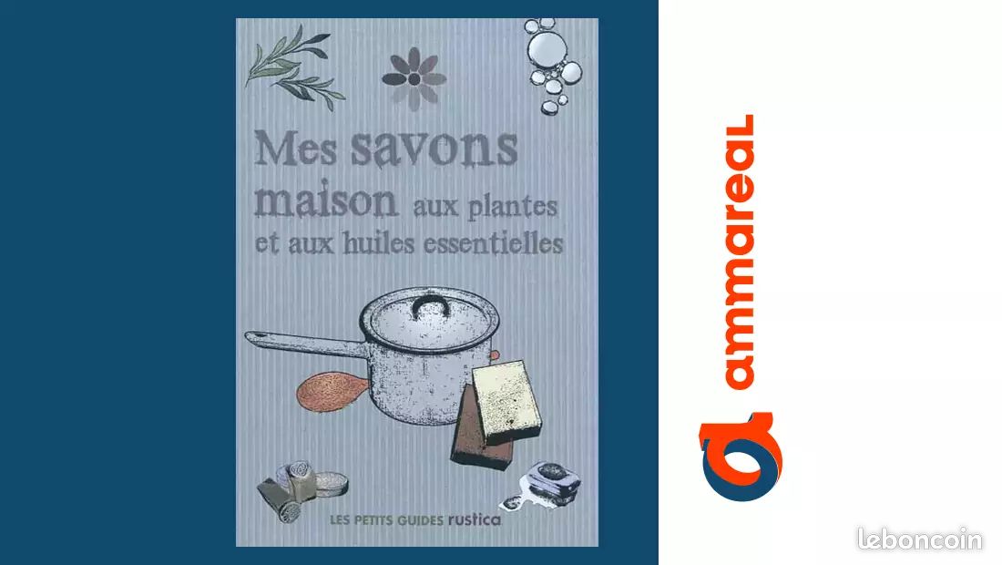 MES SAVONS MAISON AUX PLANTES ET AUX HUILES ESSENTIELLES - Sarah Ade (image 1)
