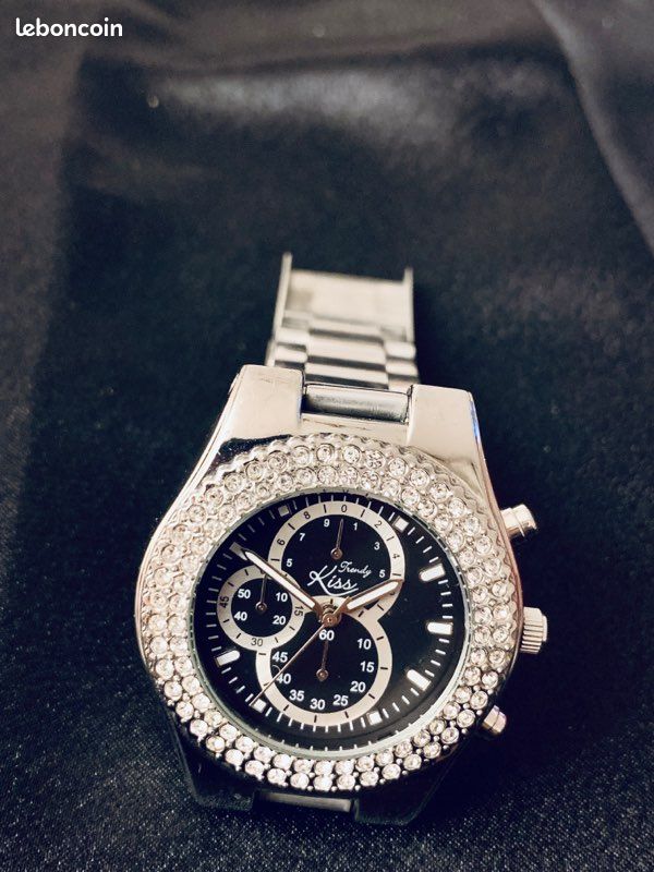 Montre dame kiss strass (image 5)