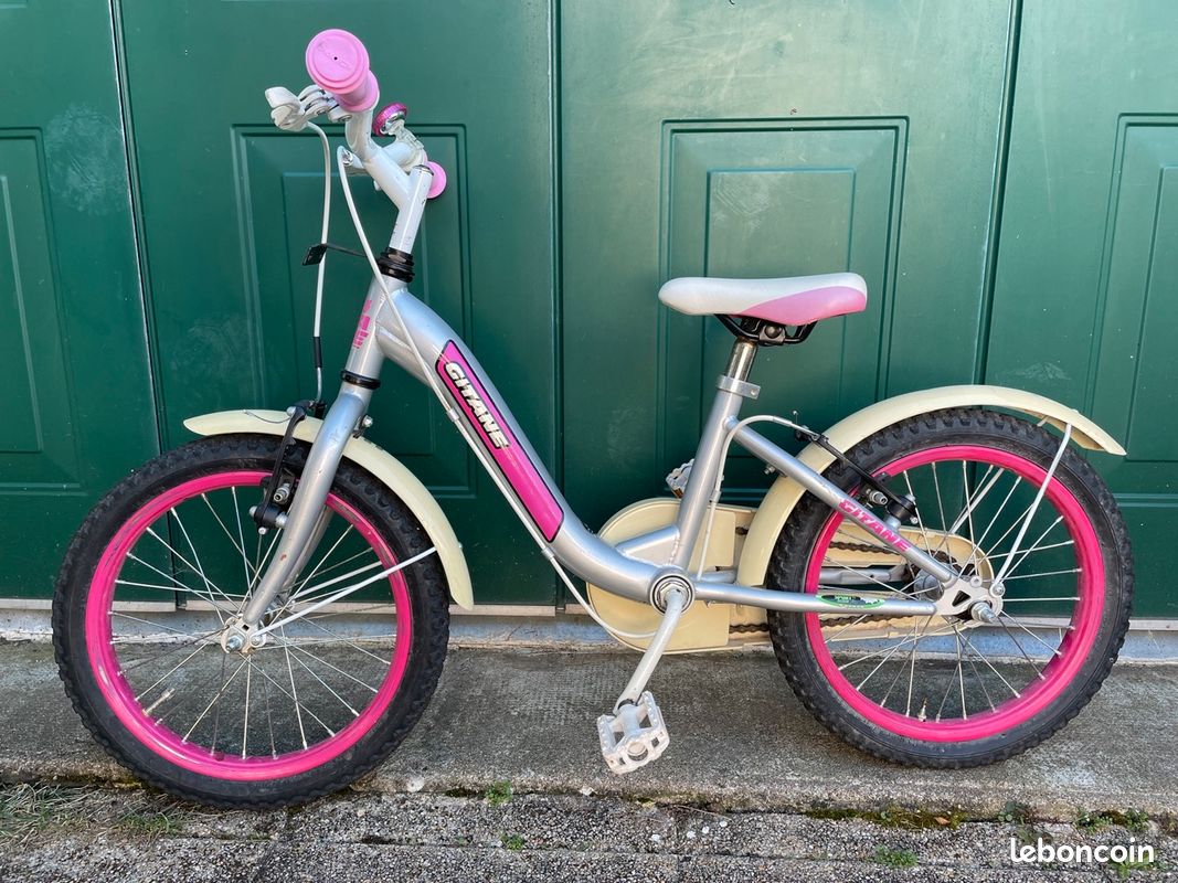 Vélo Enfant Gitane Rose Gris Vélos