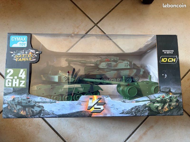 Lot 2 tanks radio commande échelle 1/32 Eme (image 1)