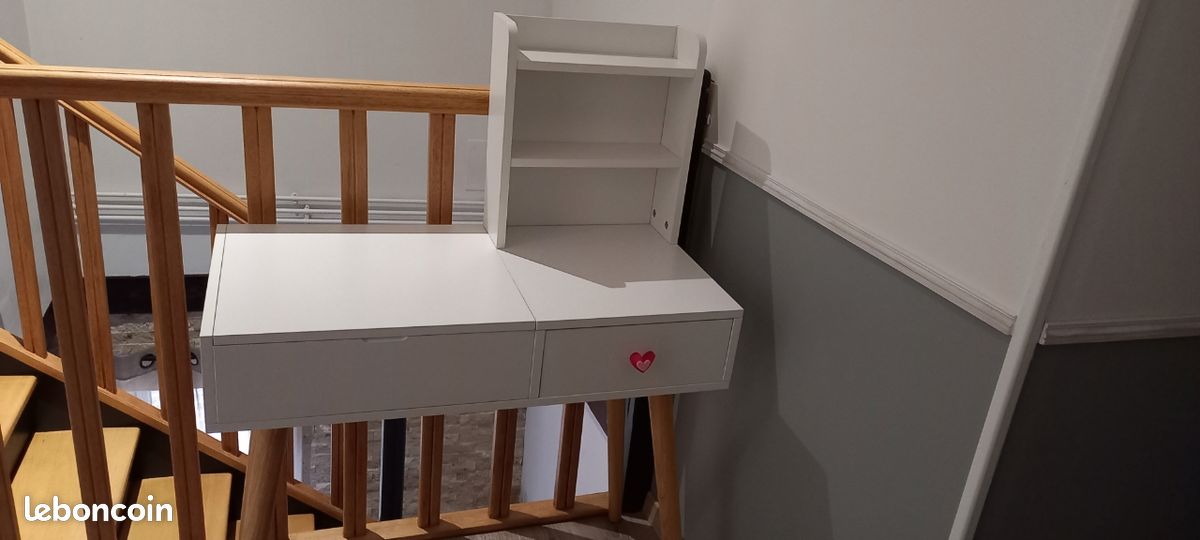 Coiffeuse + tabouret (image 1)