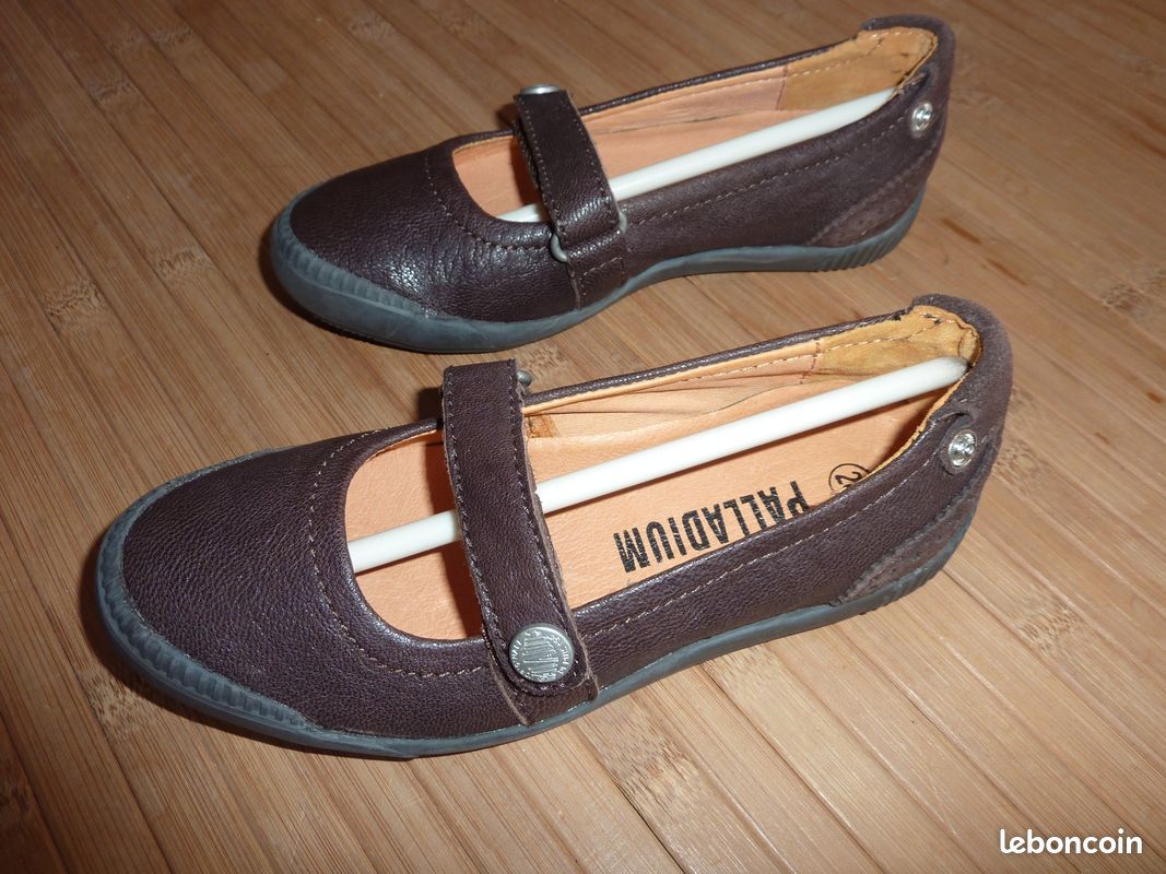 Ballerines PALLADIUM - Moka - T28 - Neuves (image 1)