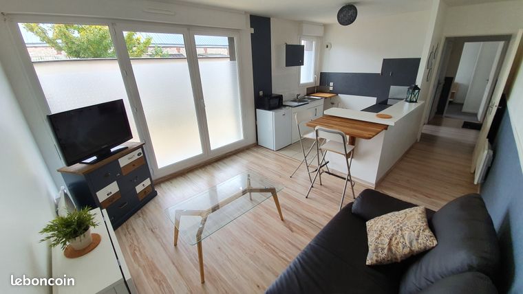 T2 meublé – 38 m² – Terrasse – RDC - Lumineux