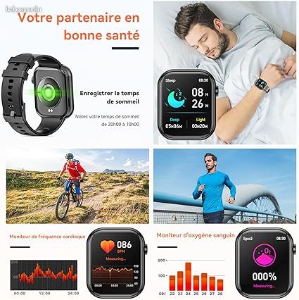 Smart watch montre connectée bluetooth Apple / Samsung (image 5)