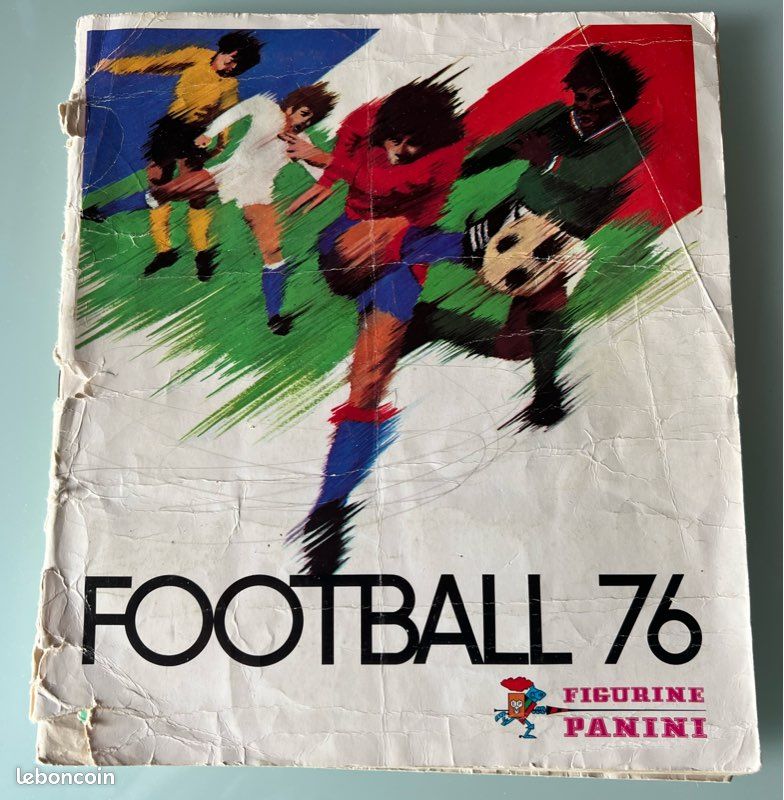 PANINI FOOTBALL 76 Avignon l'entraineur et 7 joueurs /RU232