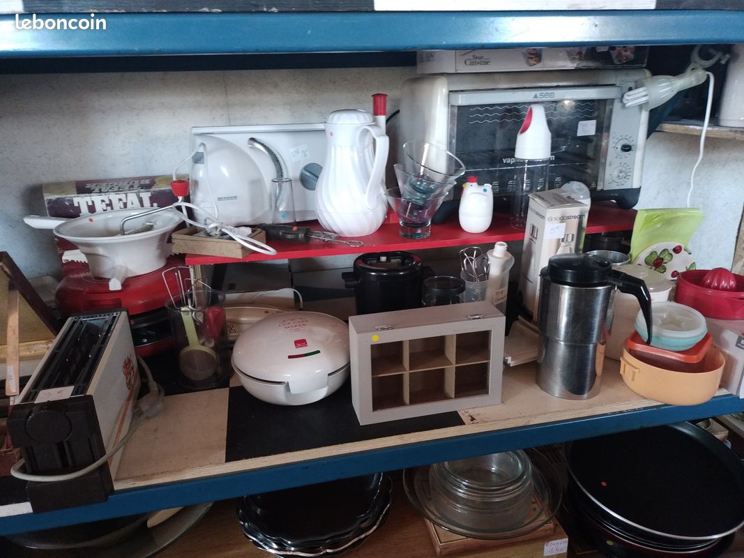 Petit électroménager: Robot Cuisine, Cafetière, Bouilloire, Petit Four, Micro-Ondes, Autocuiseur, Couteau électrique, Mixeur ... (image 2)