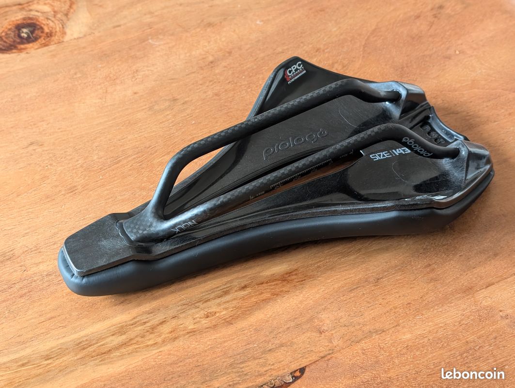Selle Prologo Dimension Tri CPC Nack – Carbone Noir 143 Mm Pour Triathlon