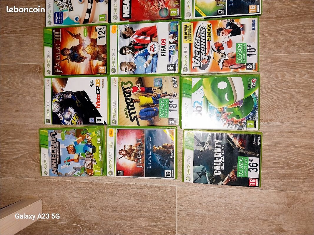 XBOX 360 S + 12 jeu de XBOX (image 4)