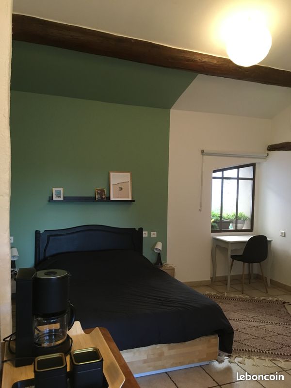 Chambre indépendante, salle de bain, wc, cuisine, jardin (image 4)