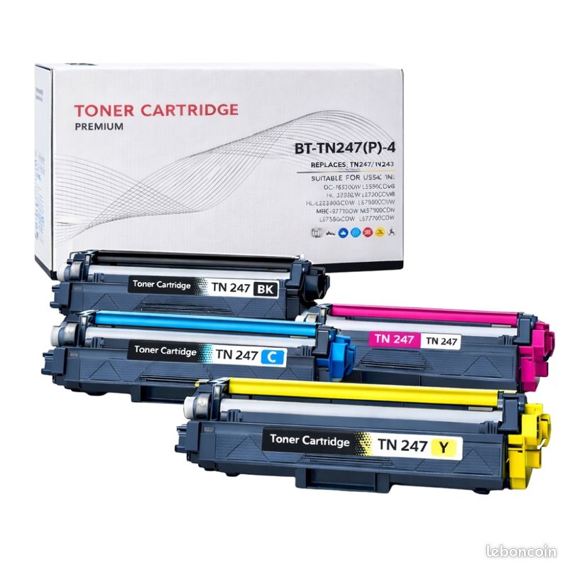Brother TN247Y Toner Originale, Alta Capacità, fino a 2300 Pagine, per Stampanti DCP-L3550CDW, HL-L3210CW, HL-L3230CDW, HL-L3270CDW, MFC-L3730CDN, MFC-L3750CDW e MFC-L3770CDW, Colore Giallo