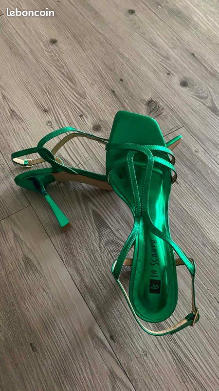 Escarpin vert (image 3)