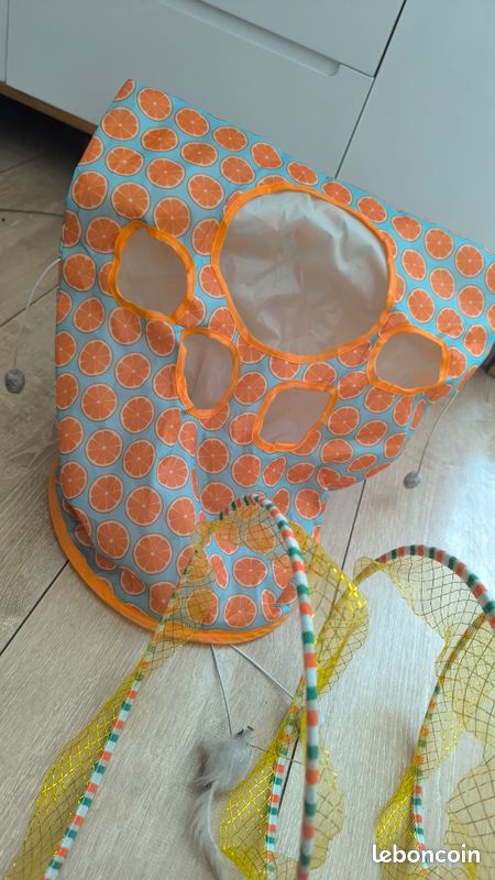 Jouet chat grelot animaux sac souple (image 3)