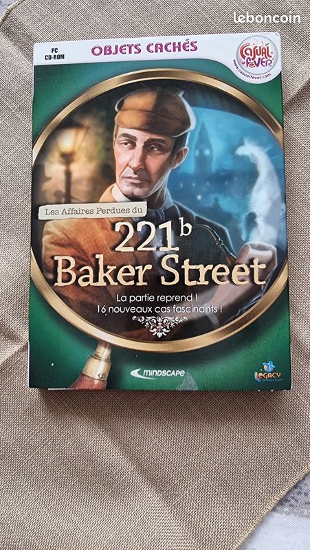 JEU PC CD-ROM Sherlock Holmes : Les Affaires Perdues du 221 Baker Street - (image 1)