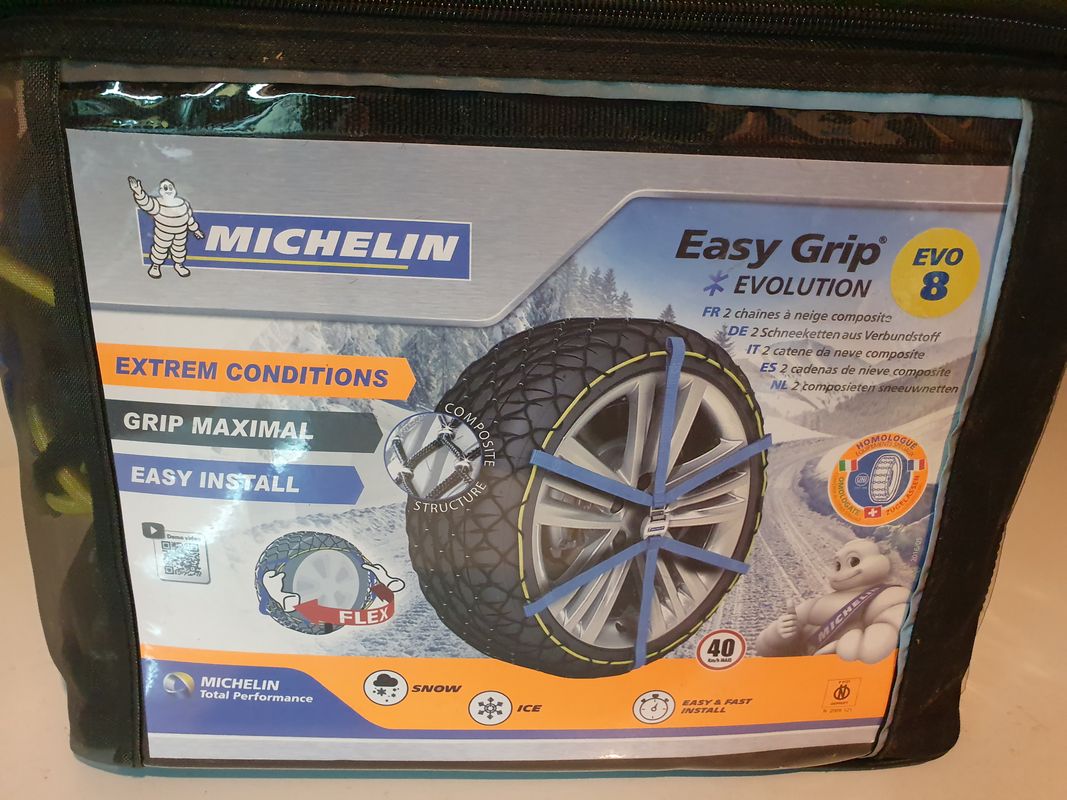 Chaînes à neige Michelin Easy Grip Evolution 8 - 195/65/r15
