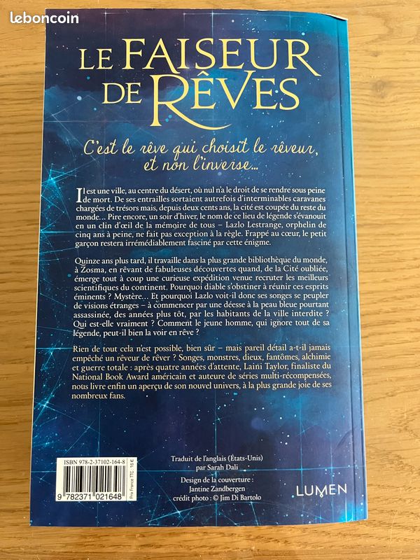 Le faiseur de rêves (Laini Taylor) (image 3)