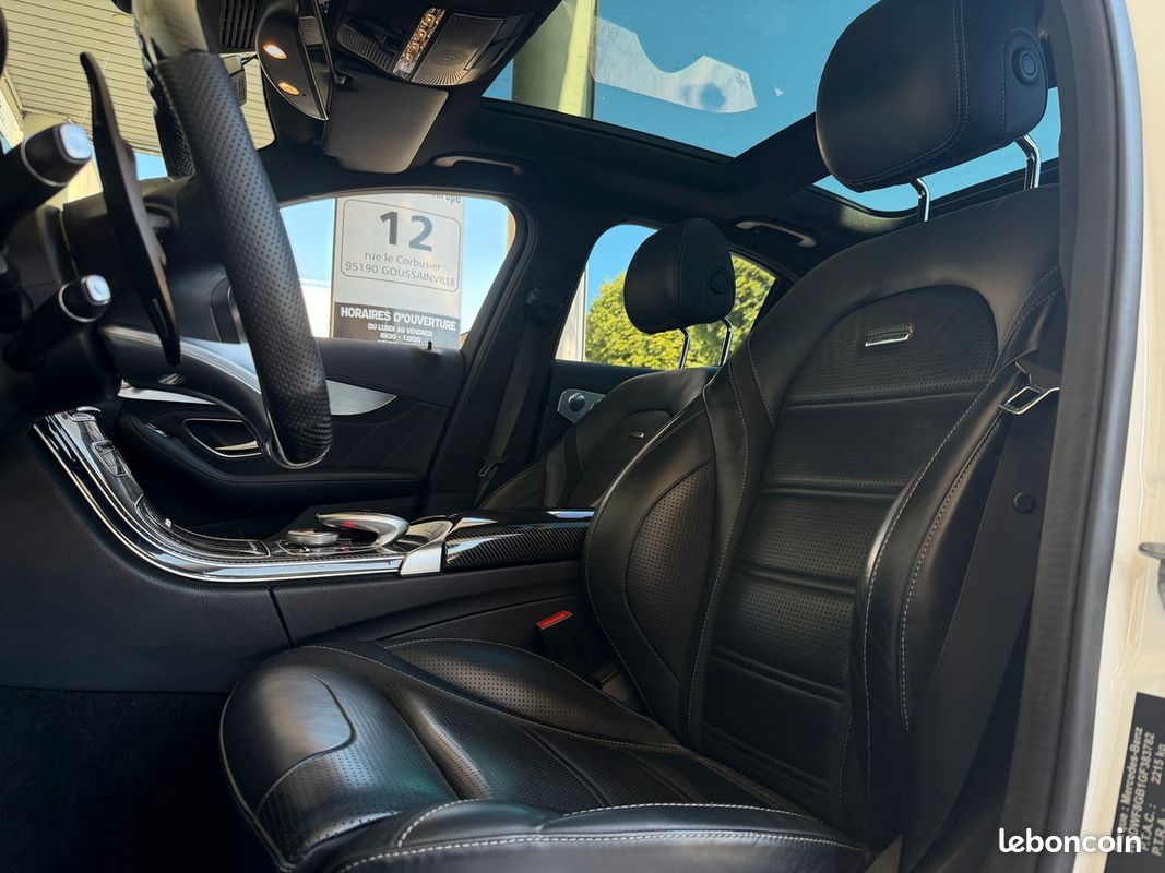 Mercedes-Benz Classe C 63 S AMG Speedshift - Malus payé - Toit ouvrant - Burmester - Pack carbon (image 5)