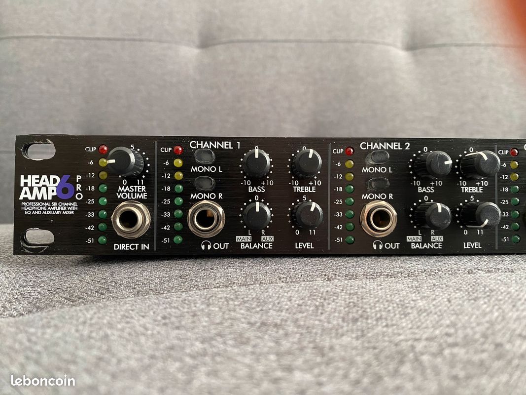 Art HeadAmp 6 Pro + Sac 3u Shallow et 2 câbles patch (image 2)