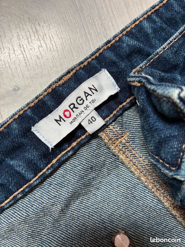 Jeans Large Femme Morgan (image 3)