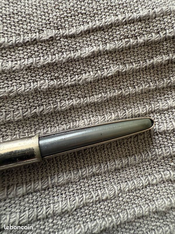 Stylo Plume PARKER Vintage Rare - Moderne (Thrift Time) - Plume En Or 18K - Celluloid - Occasion