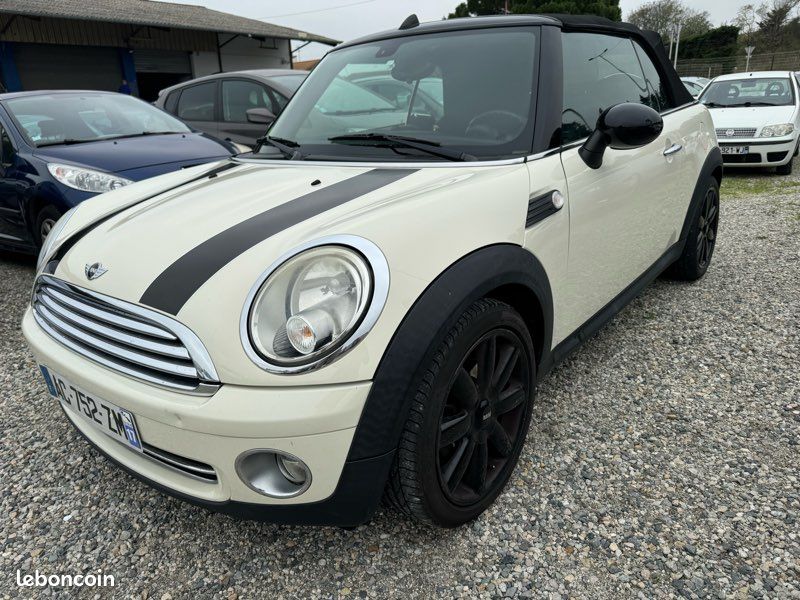 Mini Cooper cabriolet 1.6i 16V 120CV 90000KM /GARANTIE 12 MOIS (image 6)