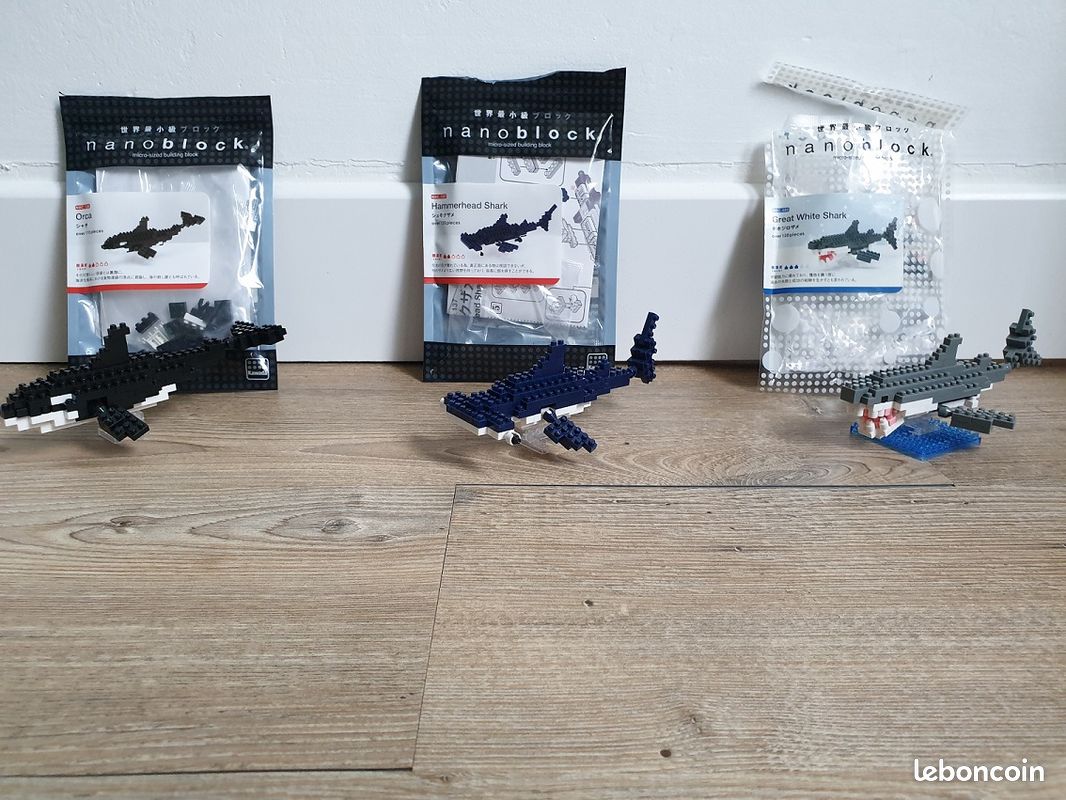 Nanoblock animaux marins (image 1)