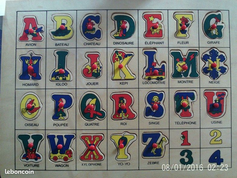 Alphabet bois (image 1)