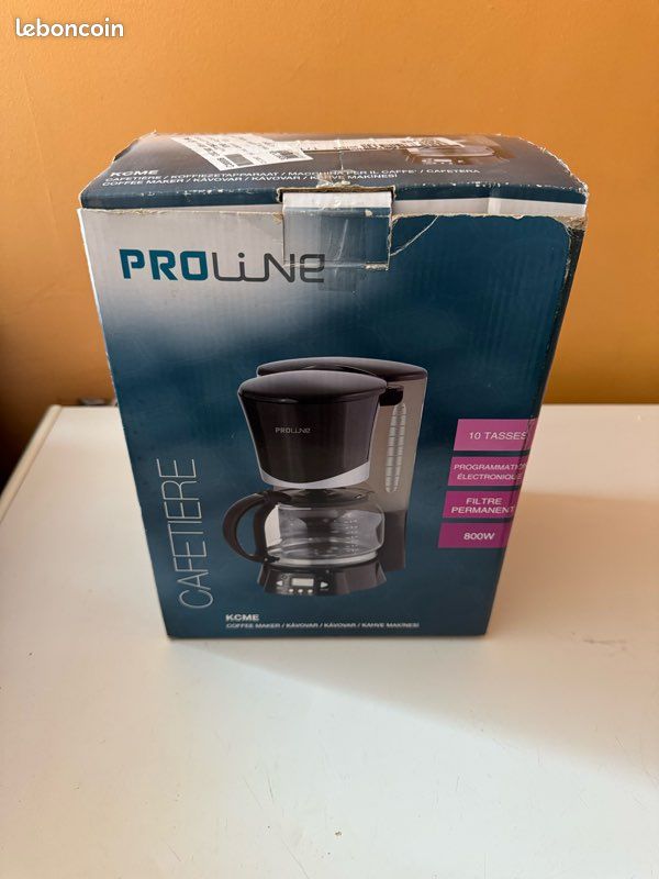 Cafetière filtre Proline 10 tasses programmable – 800 W (image 1)