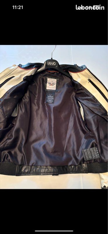 Veste de moto Harley Davidson femme XS cuir Équipement moto